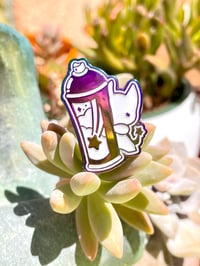 Image 2 of Bloop Spraycan Enamel Pin