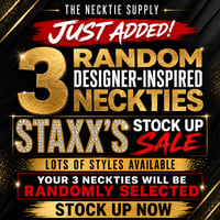 3 Random Inspired Neckties 