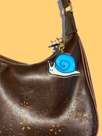Image 3 of snail charm