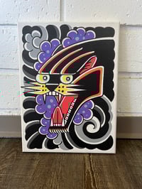Original panther painting 
