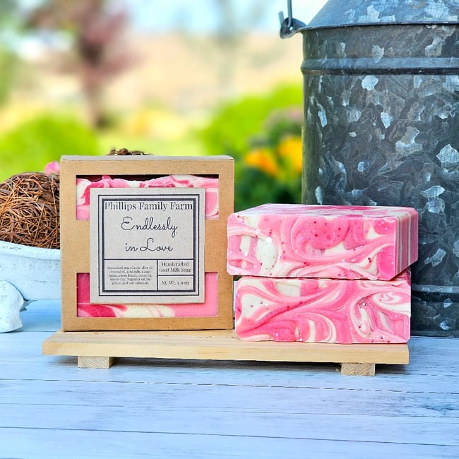 Endlessly in Love ~ Goat Milk Soap 