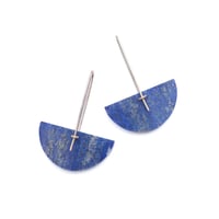 Image 2 of Lapis Earrings No. 1