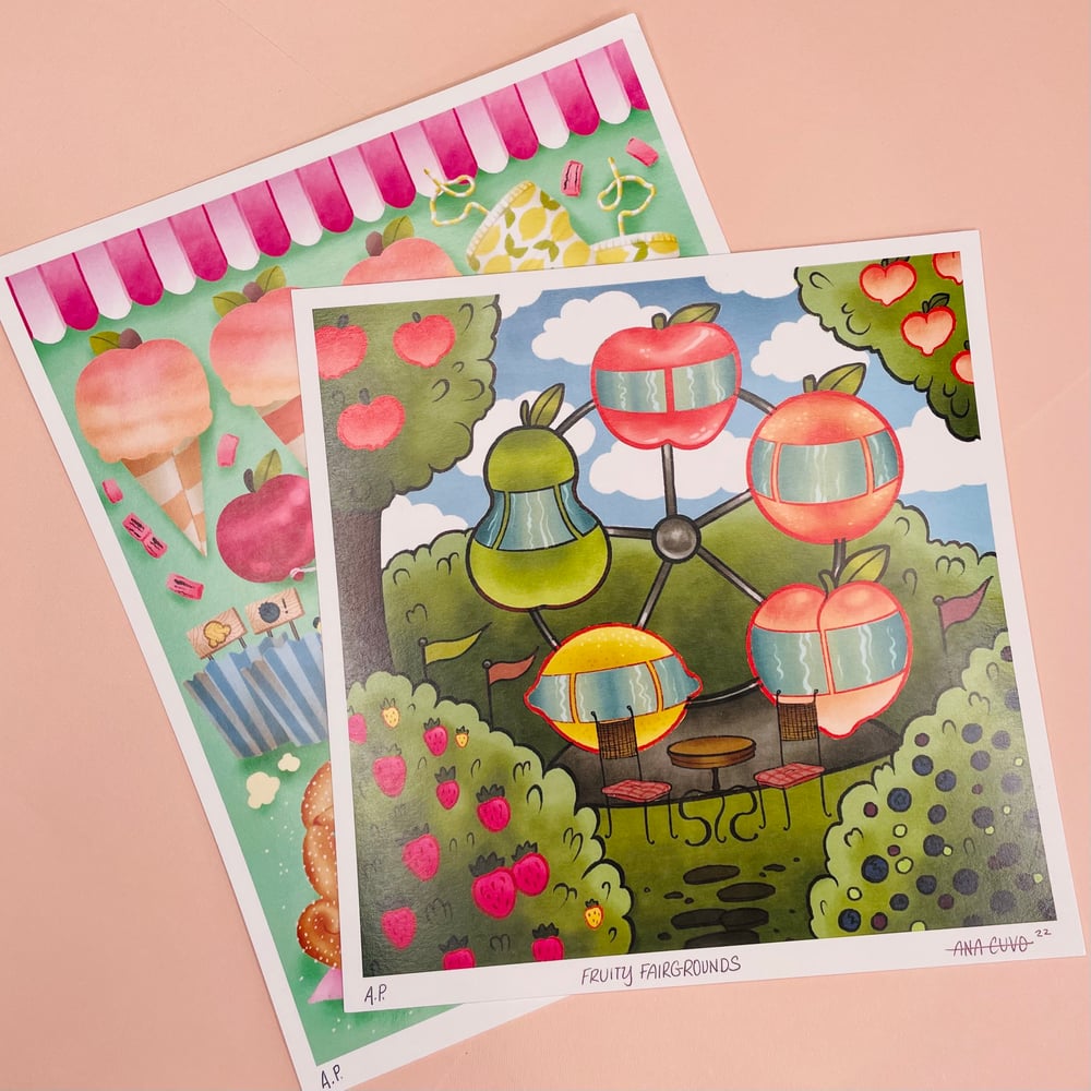 Image of The Fruity Fair Print Pack