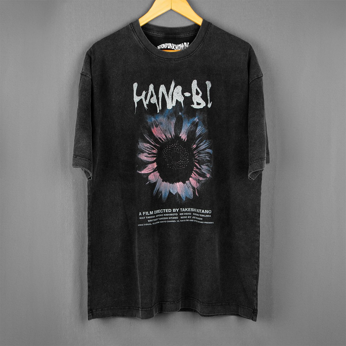 Hana-Bi Japanese Movie Premium T-Shirt – Washed Unisex Summer