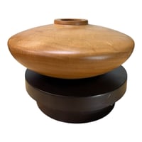 Image 5 of Beechwood hollow form vase 