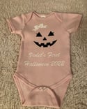Girl pumpkin face