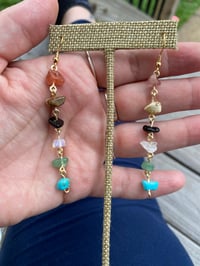 Image 4 of Crystal Chip Link Dangles