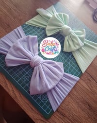 Image 1 of Baby Head Wrap Bows