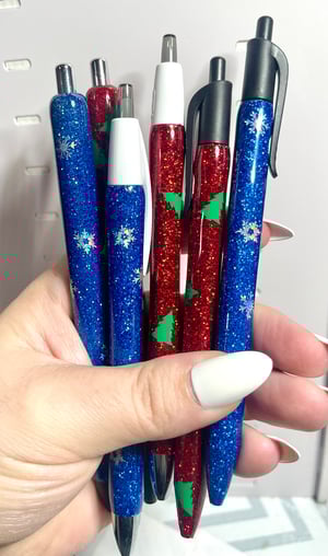 Image of Christmas Glitter Pens