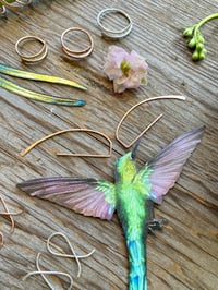 Image 2 of Wings Threader Earrings