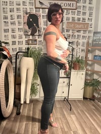 Image 3 of Dollhouse black wash denim 