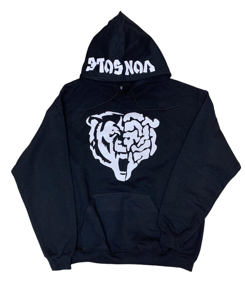 Image of Bear Down Pullover Hoodie (Black Edition)