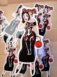 Image 6 of Glamour ghouls vinyl stickers/ a set of 12