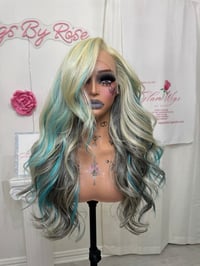 Image 15 of Edgy teal highlights (ready to ship) 