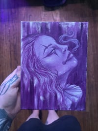 Image 2 of Clown Girl Speed Painting (Oil on Canvas) 
