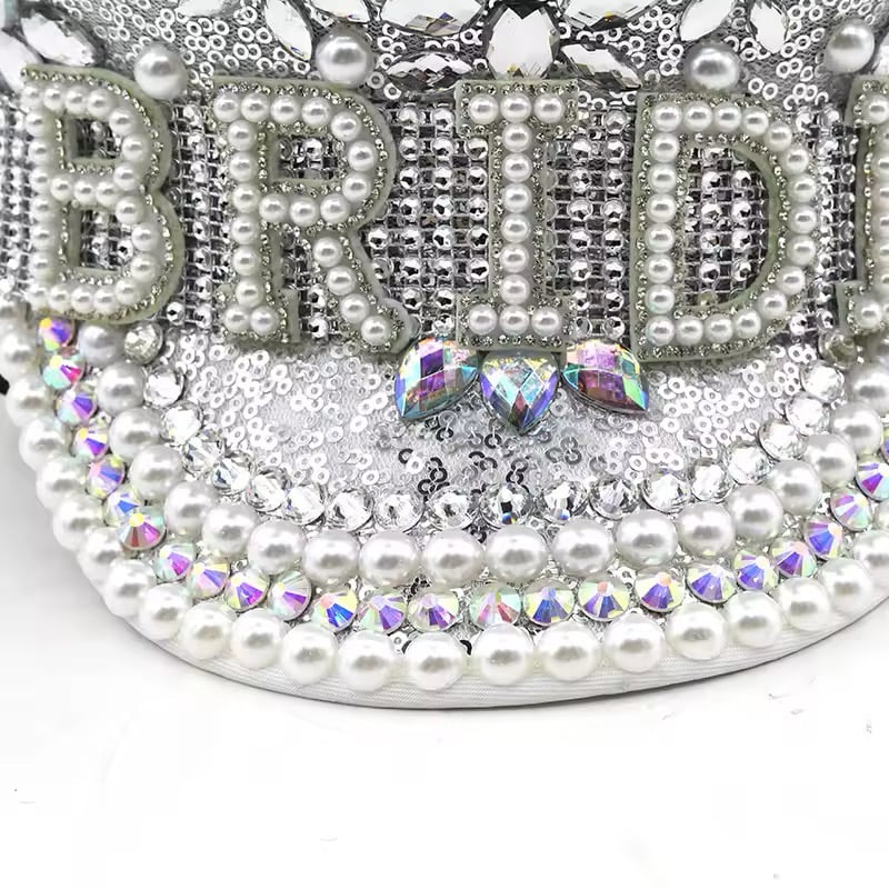 Image of The Ultimate Luxury Bride Captain Hat