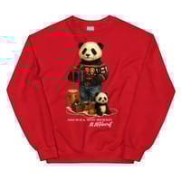 Image 2 of Go-Go Bear Holiday Unisex Crewneck Sweatshirt (see color options)