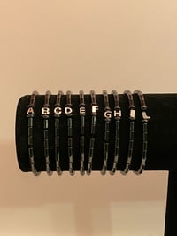 Image 3 of 'Metal Initial' Bracelets
