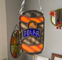 Image 3 of Stained glass seltzer suncatcher