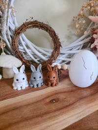 Image 2 of Mystery bunny keychain eggs
