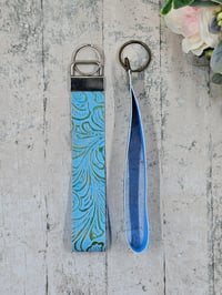 Image 6 of Vintage Embossed Wristlet Keychain