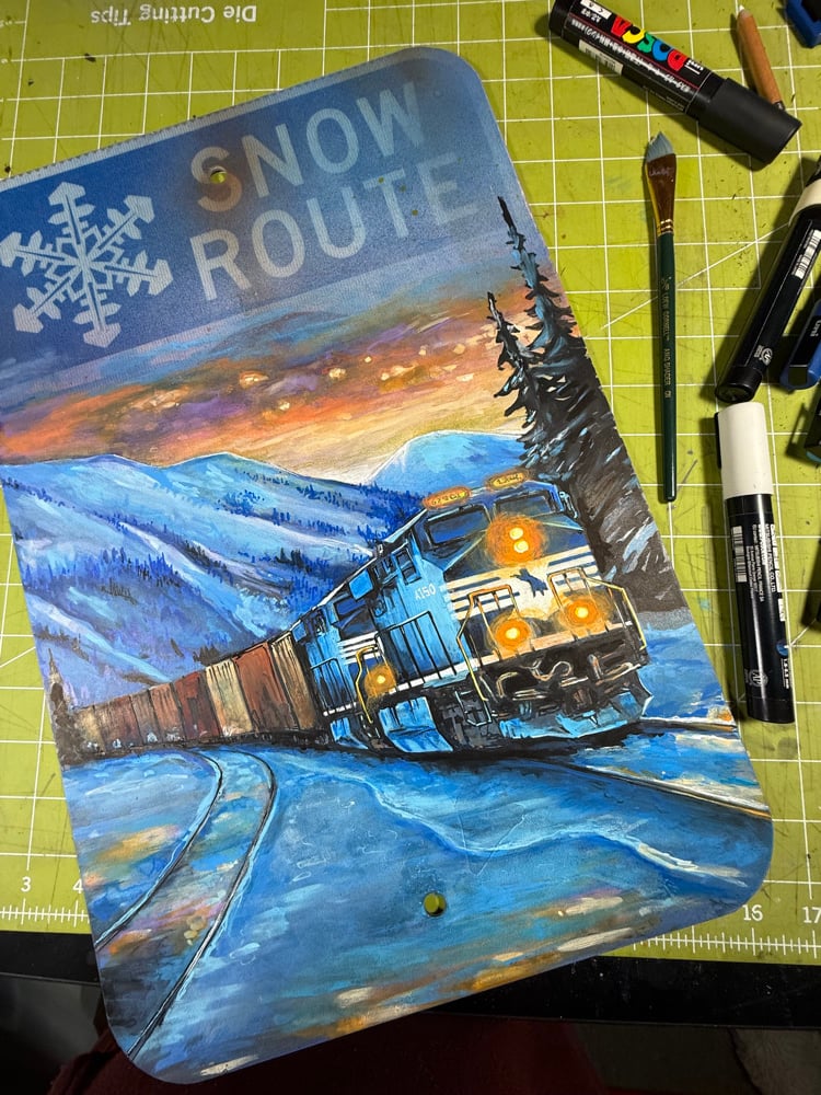 Image of “Snow Route”