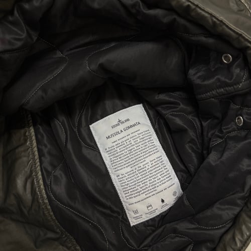 Image of AW 2012 Stone Island 30th Anniversary Mussola Gommata Jacket, Size Large