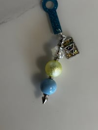 Image 3 of Starshine Blue and Green Tumbler Straw Bauble