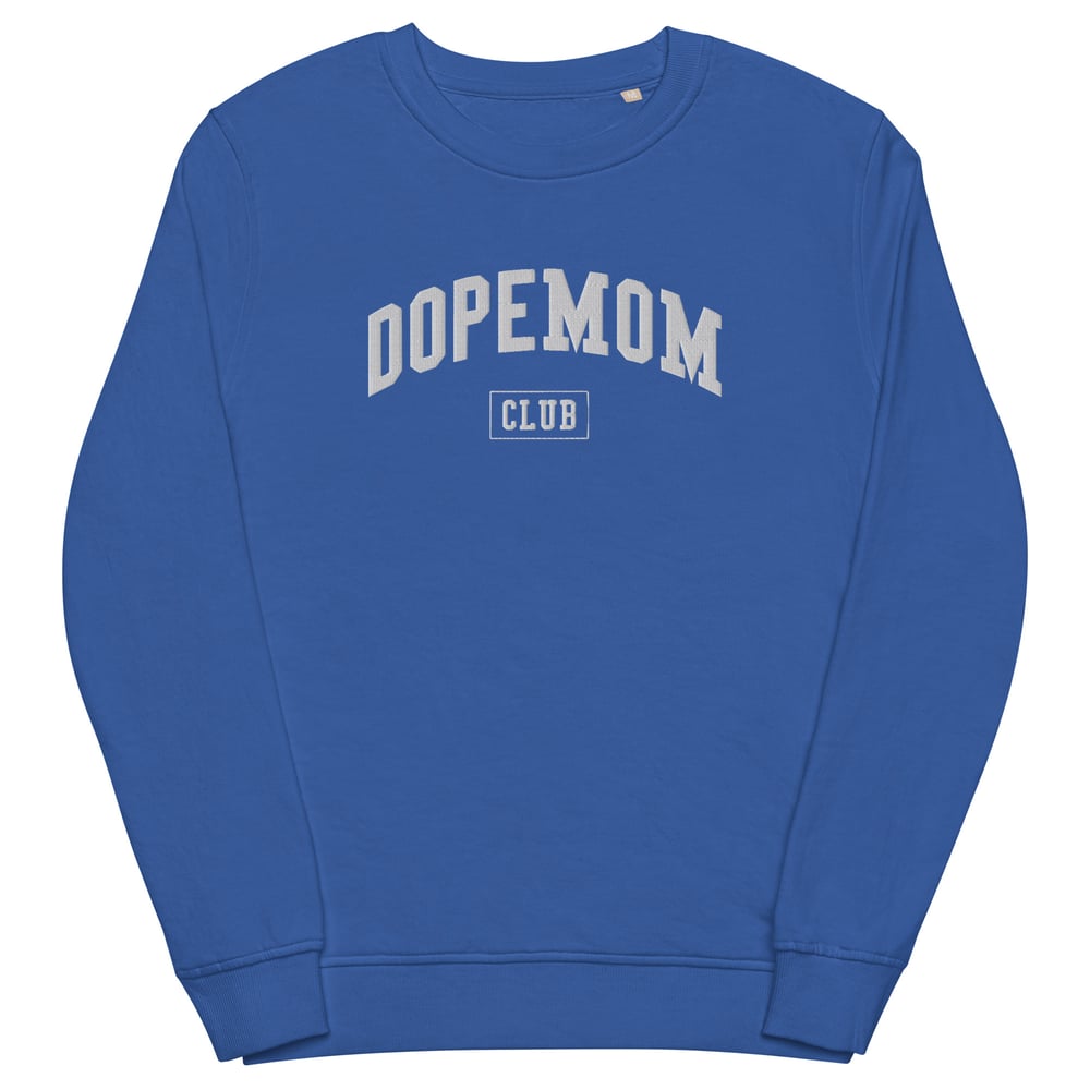 Image of DOPEMOM CLUB EMBROIDERED SWEATER