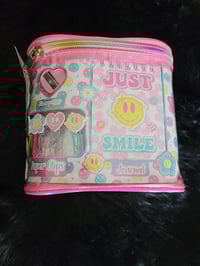 Image 5 of Pink Cosmetic Box With Accessories 