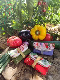 Image 1 of Carteritas HUERTA rosa