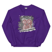 Image 4 of Officially licensed Leigh Rivers Psychotic obsession Tobias & Aria Unisex Sweatshirt