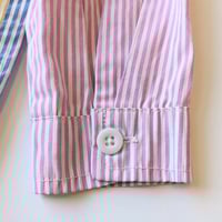 Image 3 of Girls SHEIN Multi Color Button Front Shirt