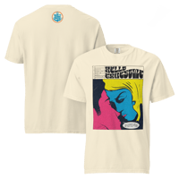 Image 1 of Hello Gruesome Unisex garment-dyed heavyweight t-shirt