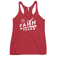Image 1 of Faith Over Fear Women's Racerback Tank