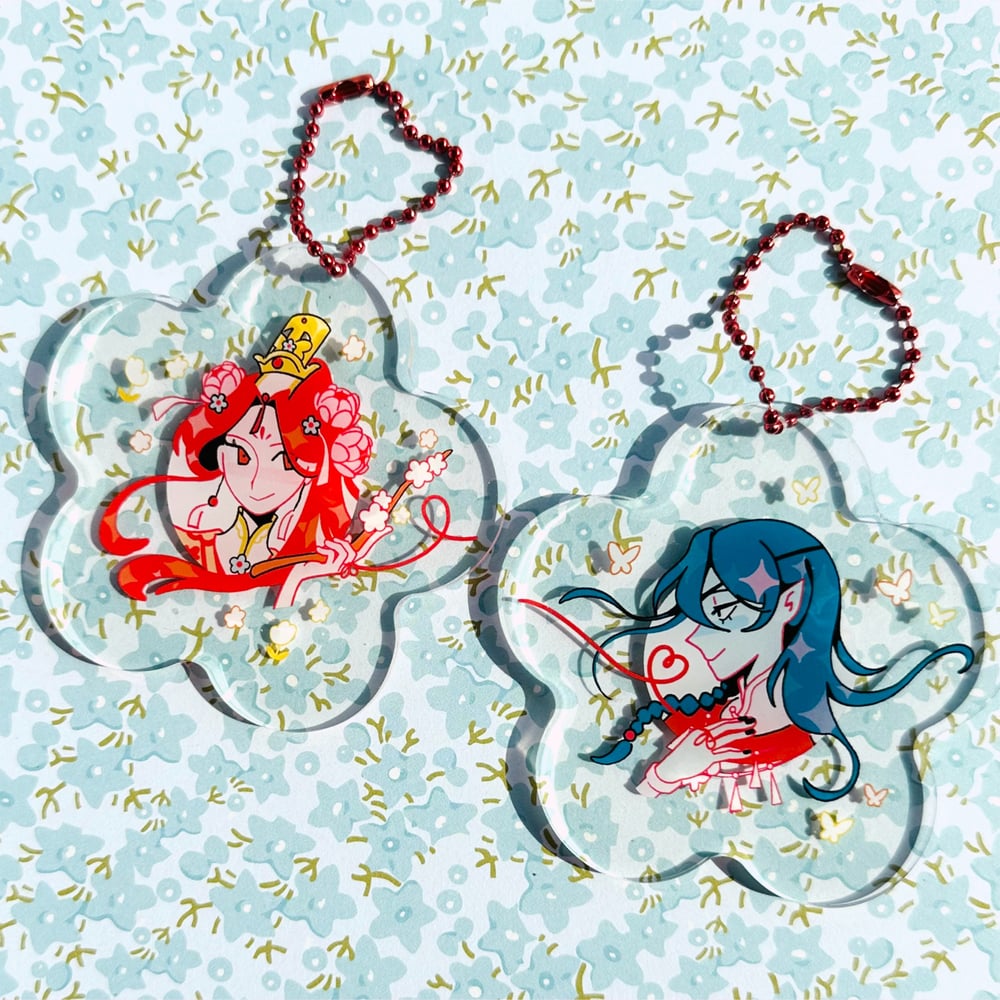 Image of FLOWER HUALIAN CHARM SET