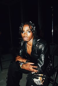 Image 4 of Havoc Cropped Leather Jacket