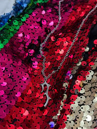 Sliver spike necklace 