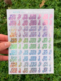 Image 4 of glitter music notes