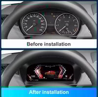 Image 1 of Latest Digital Dashboard BMW 1 Series E81 E82 E87 E88 Instrument Cluster Dashboard Display