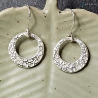 Image 1 of Lulu fine silver drop earrings 