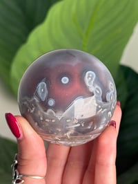 Image 5 of MOZAMBIQUE SWAZI AGATE SPHERE F