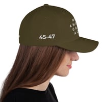 Image 15 of MAGA Make America Great Again - Flex Fit Structured Twill Cap