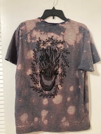 Image 2 of 'Wreath' - Halloween Collection - Custom Blockprint Bleach Tee