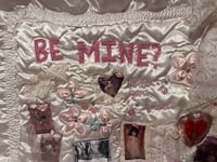 Image 2 of be mine 1/1 sewn piece