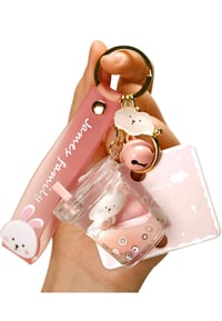 Cute Bunny Keychain (pink)