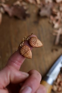 Image 7 of Acorn~Earrings 
