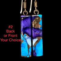 Image 4 of Double Sided Earrings (#14)