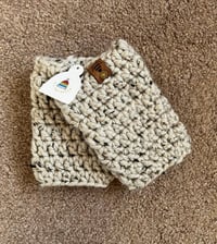 Image 2 of Super Chunky Fingerless Mittens