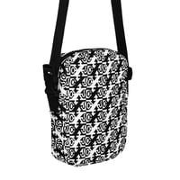 Image 4 of Marlowe Ink Logo Black/White Utility crossbody bag